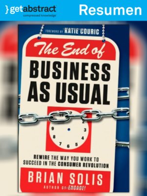 cover image of El fin de los negocios como solían ser (resumen)